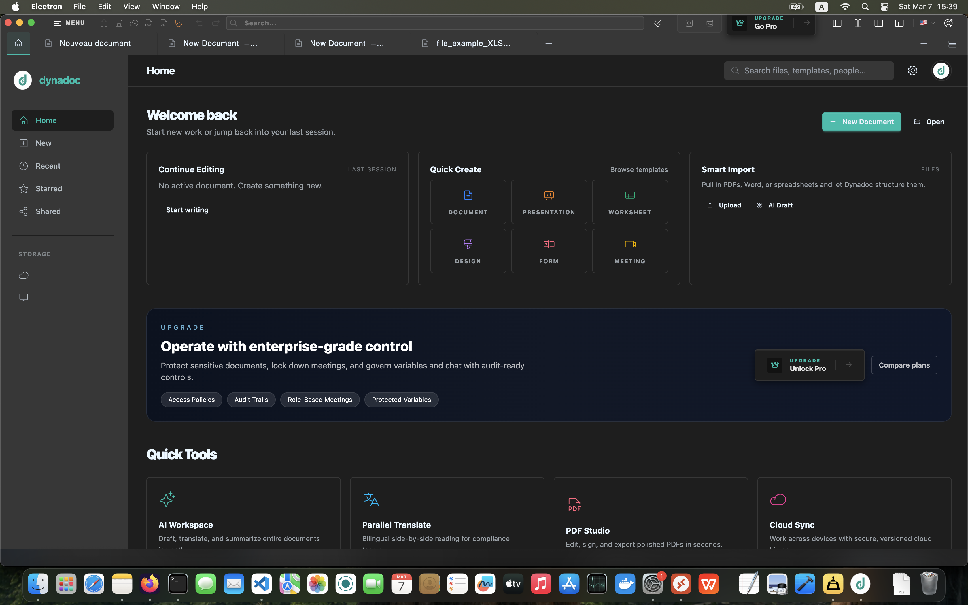 Dynadoc live document preview